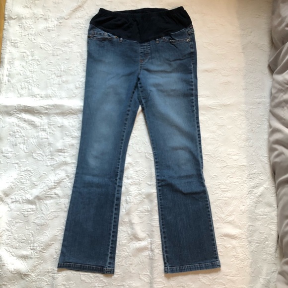 Duo Maternity stretch bootcut Jeans size Medium - Picture 1 of 3